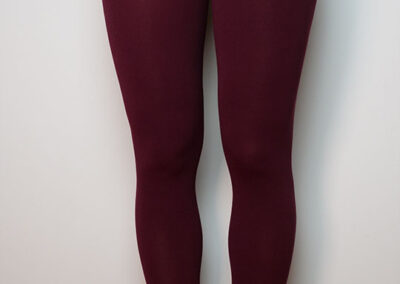 Thick Burgundy Pantyhose