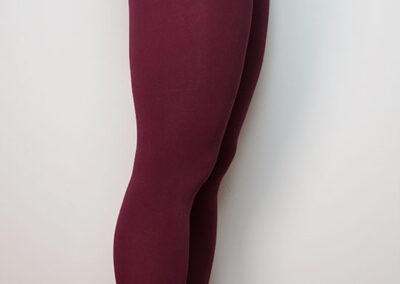 Thick Burgundy Pantyhose